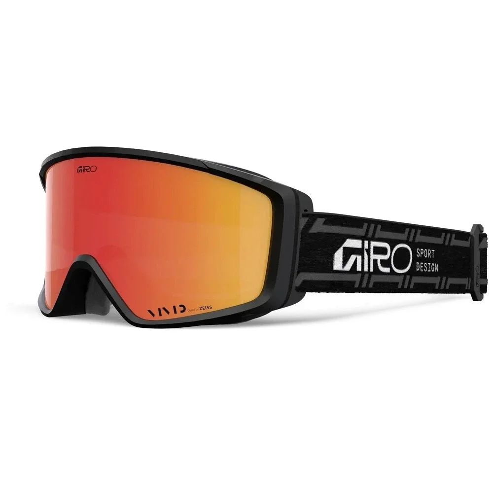 2 Giro Index 2.0 OTG Snow‎ Goggles Black Frame Vivid Ember Lens - New with Box